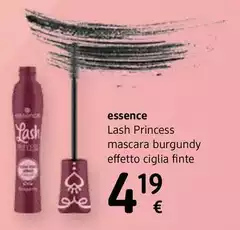 Essence - Lash Princess Mascara Burgundy Effetto Ciglia Finte Essence - Lash Princess Mascara Burgundy Effetto Ciglia Finte