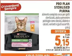 Purina - Pro Plan Sterilised