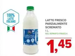 Latte Fresco Parzialmente Scremato Latte Fresco Parzialmente Scremato
