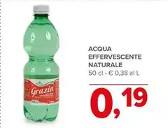 Grazia - Acqua Effervescente Naturale Grazia - Acqua Effervescente Naturale