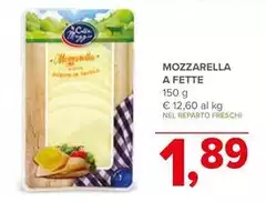Mozzarella A Fette