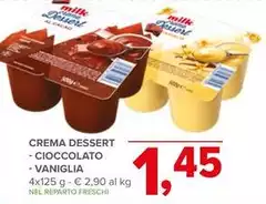 Milk - Crema Dessert Cioccolato Milk - Crema Dessert Cioccolato