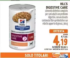 Hill's - Digestive Care Hill's - Digestive Care