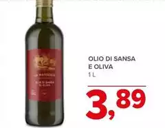 Oliva - Olio Di Sansa E Oliva - Olio Di Sansa E