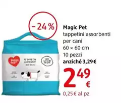 Magic Pet - Tappetini Assorbenti Per Cani 60 X 60 Cm 10 Pezzi Magic Pet - Tappetini Assorbenti Per Cani 60 X 60 Cm 10 Pezzi