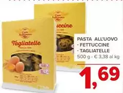 Pasta All'Uovo Fettuccine/Tagliatelle Pasta All'Uovo Fettuccine/Tagliatelle