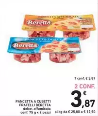 Beretta - Pancetta A Cubetti Fratelli Beretta - Pancetta A Cubetti Fratelli