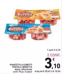 Beretta - Pancetta A Cubetti Fratelli Beretta - Pancetta A Cubetti Fratelli