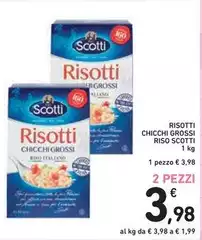 Scotti - Risotti Chicchi Grossi Riso Scotti - Risotti Chicchi Grossi Riso
