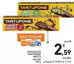 Motta - Cioccolato Tartufone Motta - Cioccolato Tartufone