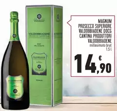 Valdobbiadene - Magnum Prosecco Superiore DOCG Cantina Produttori Valdobbiadene - Magnum Prosecco Superiore DOCG Cantina Produttori