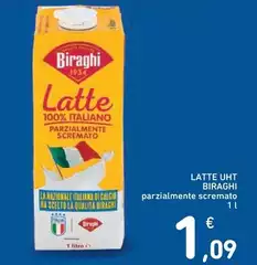 Biraghi - Latte Uht Parzialmente Scremato Biraghi - Latte Uht Parzialmente Scremato