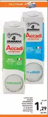 Granarolo - Latte UHT Accadi Granarolo - Latte UHT Accadi