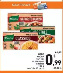 Knorr - Dado Knorr - Dado