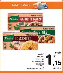 Knorr - Dado Knorr - Dado