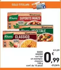 Knorr - Dado Knorr - Dado