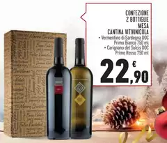 Cantina vicobarone - Confezione 2 Bottiglie Mesa Cantina vicobarone - Confezione 2 Bottiglie Mesa