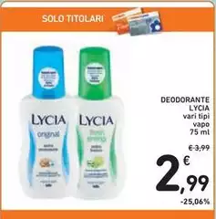 Lycia - Deodorante