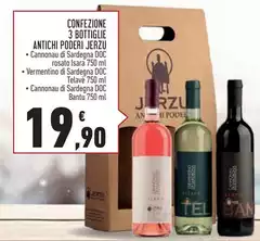 Antichi poderi jerzu - Confezione 3 Bottiglie Antichi Poder Antichi poderi jerzu - Confezione 3 Bottiglie Antichi Poder
