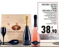 Cantina santa maria la palma - Confezione 2 Bottiglie You & Me Santa Maria La Palma Cantina santa maria la palma - Confezione 2 Bottiglie You & Me Santa Maria La Palma