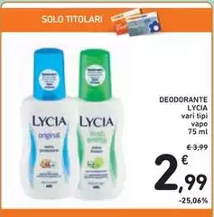 Lycia - Deodorante