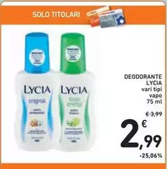 Lycia - Deodorante