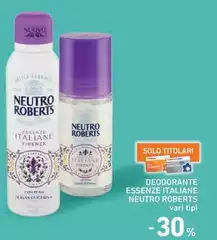 Neutro Roberts - Deodorante Esenèz Italiane Neutro Roberts - Deodorante Esenèz Italiane
