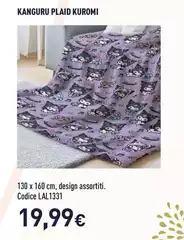 Kanguru Plaid Kuromi Kanguru Plaid Kuromi