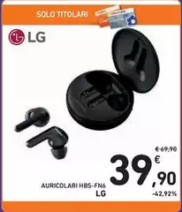 LG - Auricolari Hbs-fn6