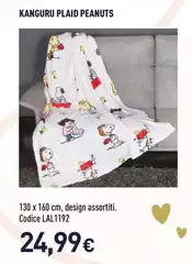 Kanguru Plaid Peanuts Kanguru Plaid Peanuts