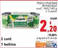 Bonduelle - Piselli Finissimi Bonduelle - Piselli Finissimi