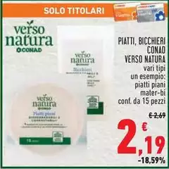Solo - Piatti, Bicchieri Verso Natura Solo - Piatti, Bicchieri Verso Natura