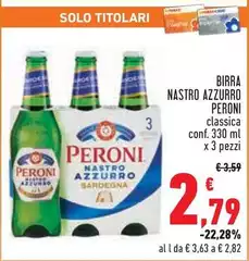 Peroni - Birra Nastro Azzurro