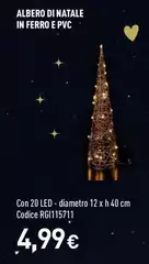 Albero Di Natale In Ferro E Pvc Albero Di Natale In Ferro E Pvc
