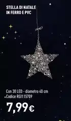 Stella Di Natale In Ferro E Pvc Stella Di Natale In Ferro E Pvc
