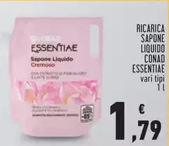 Essentiae - Ricarica Sapone Liquido Essentiae - Ricarica Sapone Liquido