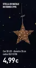 Stella Di Natale In Ferro E Pvc Stella Di Natale In Ferro E Pvc