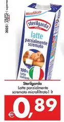 Sterilgarda - Latte Parzialmente Scremato Microfiltrato Sterilgarda - Latte Parzialmente Scremato Microfiltrato