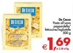 De Cecco - Pasta All'Uovo Pappardelle