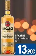 Bacardi - Ron Carta Oro