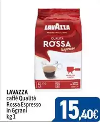 Lavazza - Caffè Qualità Rossa Espresso In Ggrani