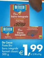De Cecco - Pasta Bio Farro Integrale 