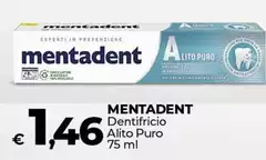 Mentadent - Dentifricio Alito Puro