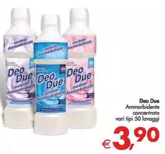 Deo Due - Ammorbidente Concentrato Deo Due - Ammorbidente Concentrato