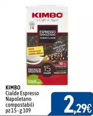 Kimbo - Cialde Espresso Napoletano Compostabili