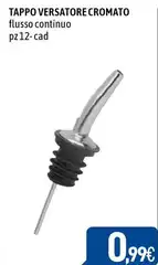 Tappo Versatore Cromato