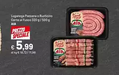 Aia - Luganega Paesana O Rusticino Carne Al Fuoco Aia - Luganega Paesana O Rusticino Carne Al Fuoco