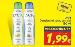 Lycia - Deodoranti Spray
