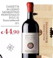 Scacciadiavoli - Cassetta In Legno Sagrantino Montefalco