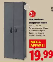 Livarno Home - Scarpiera In Tessuto Livarno Home - Scarpiera In Tessuto